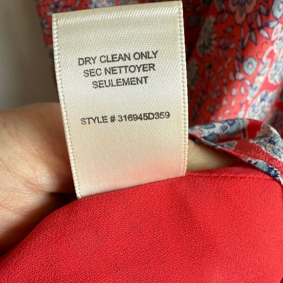 Rebecca Taylor, Amanda Silk Dress, Size 10 - Picture 10 of 10